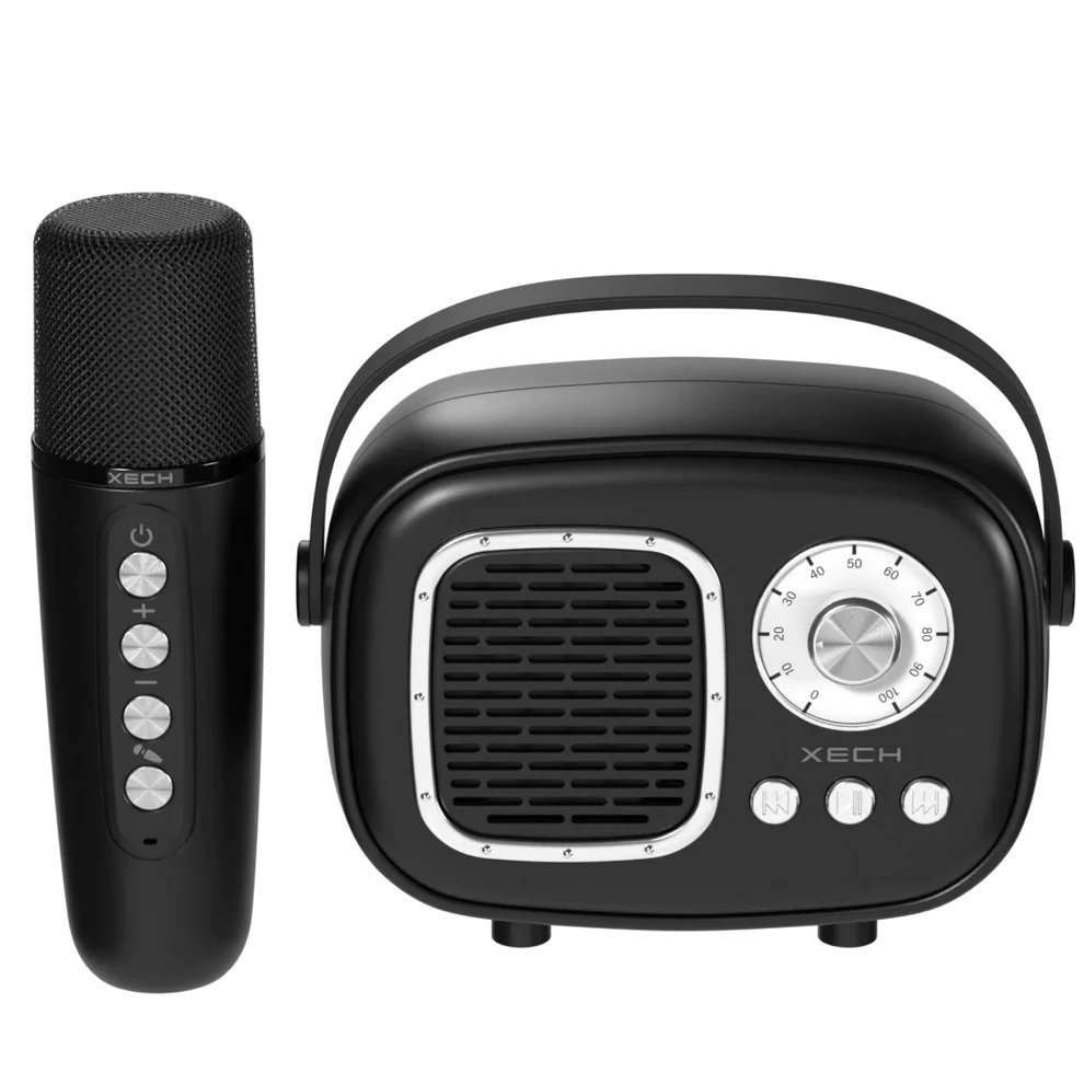 XECHKaraokeBluetoothSpeakerwithMic_PartySpeakerwithMicrophone_MiniRetroSpeaker_RetroJam_BestKaraokeMicSystem_2000x2000_1