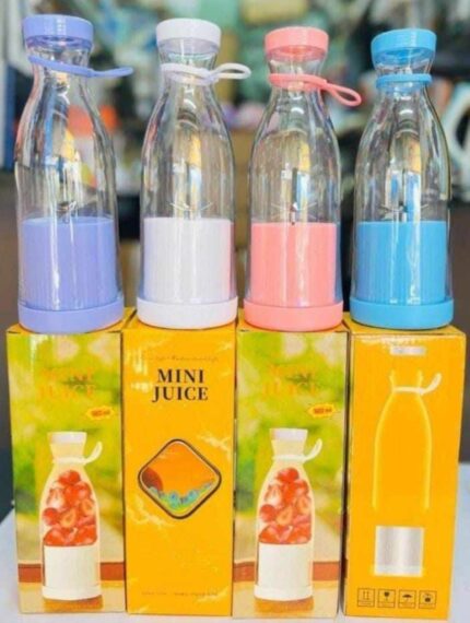USB Rechargeable Mini Juicer Blender, Electric Juicer Bottle Blender Grinder Mixer