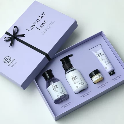 Lavender Love 4 in 1 Cosmetic Gift Set