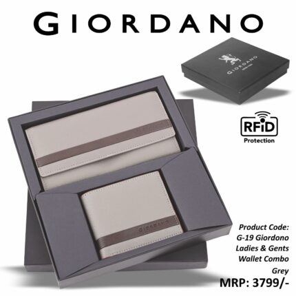 GIORDANO Ladies and Gents Wallet Combo