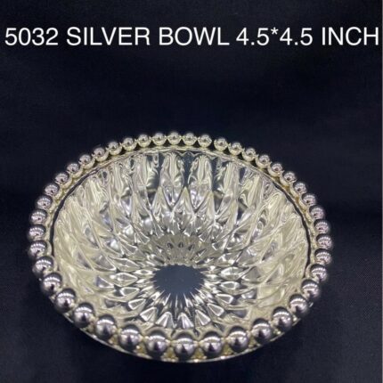 silver bowl